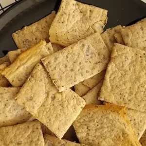 Crackers de masa madre